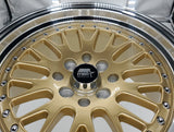 MST Wheels - MT10 Gold Machined Lip 15x8