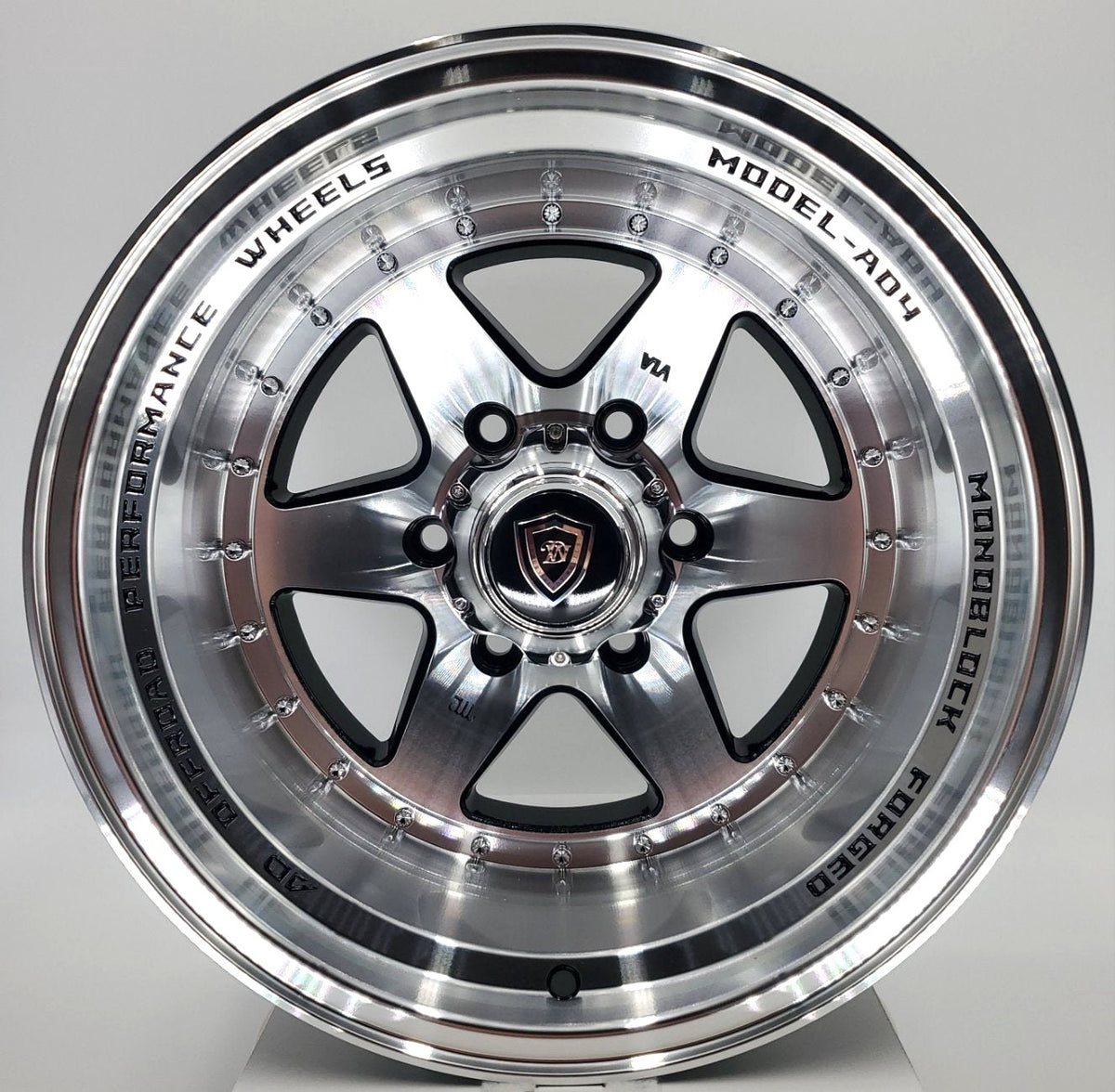 White Diamond Luxury Wheels - W3910 Black Machined Face 16x10 – VID Wheels