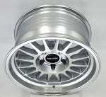 Falcon Wheels - TX2 Silver Machined Face 17x9