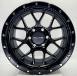 Falcon Wheels - TX Matte Black 17x9