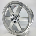 VLF Wheels - VLFC01FlowForm Silver 18x8.5