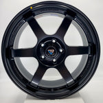 VLF Wheels - VLF08 FlowForm Satin Black 18x8