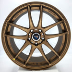 VLF Wheels - VLF11FlowForm Bronze 18x8