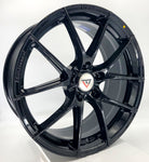 VLF Wheels - VLFP01FlowForm Gloss Black 18x8