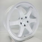 9SIX9 Wheels - 9001 White 17x8