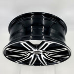 DRW Wheels - D13 Gloss Black Machined Face 17x7