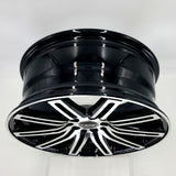 DRW Wheels - D13 Gloss Black Machined Face 17x7