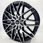 DRW Wheels - D17 Gloss Black Machined Face 17x7