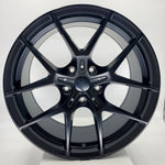 Replica Wheels - B17 Matte Black 18x8