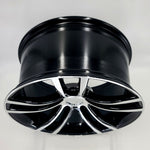 Replica Wheels - 8916 Gloss Black Machined Face 18x9