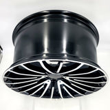 Replica Wheels - PM02 Gloss Black Machined Face 19x9.5