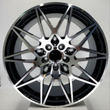 Replica Wheels - B3 Gloss Black Machined Face 19x8.5
