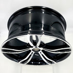 Replica Wheels - 5056 Gloss Black Machined Face 19x9