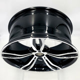 Replica Wheels - 5056 Gloss Black Machined Face 19x8.5