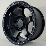 DX4 Wheels - Nitro Flat Black 16x8