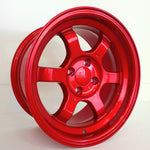 9SIX9 Wheels - 9001 Candy Red 15x8