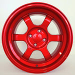 9SIX9 Wheels - 9001 Candy Red 15x8