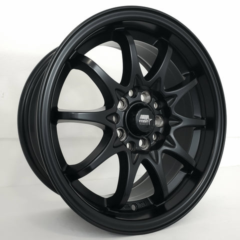 MST Wheels - MT04 Matte Black 15x7