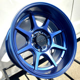 Falcon Wheels - T8 Matte Blue 17x9