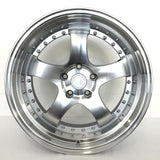 Aodhán Wheels - AH03 Silver Machined Face 18x9.5