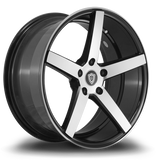 G-Line Luxury Wheels - G5109 Black Machined Face 18x9.5