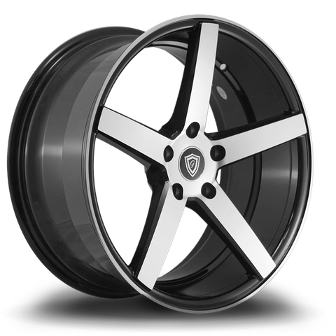 G-Line Luxury Wheels - G5109 Black Machined Face 18x9.5