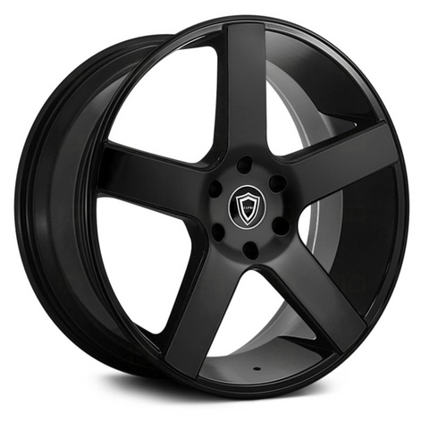 Capri Luxury Wheels - C5288 Satin Black 22x9.5