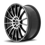 DRW Wheels - D15 Gloss Black Machined Face 18x8