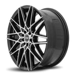 DRW Wheels - D17 Gloss Black Machined Face 18x8