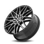 DRW Wheels - D17 Gloss Black Machined Face 18x8