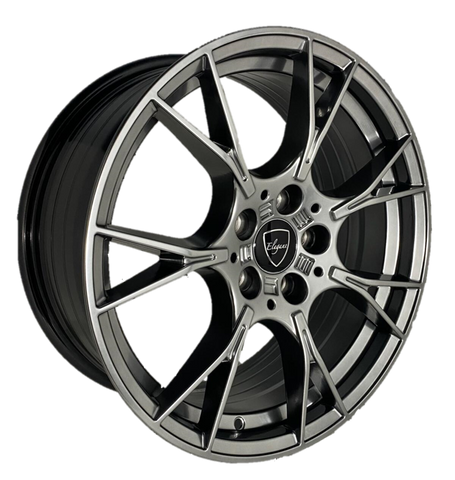 Elegant Wheels - E006 Hyper Black 18x8