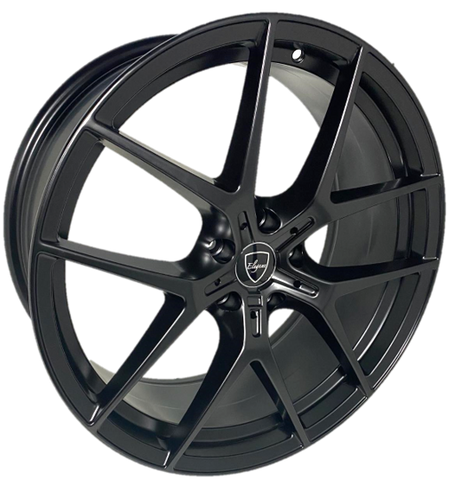 Elegant Wheels - E017 Satin Black 20x8.5