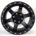 DX4 Wheels - Nitro Flat Black 16x8