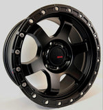 DX4 Wheels - Nitro Flat Black 16x8