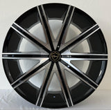 Elegant Wheels - EL908 Gloss Black Machined Face 20x8.5