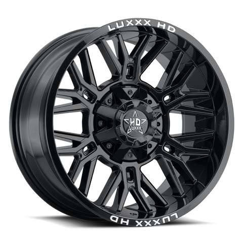 Luxxx Wheels - HD25 Gloss Black 22x12