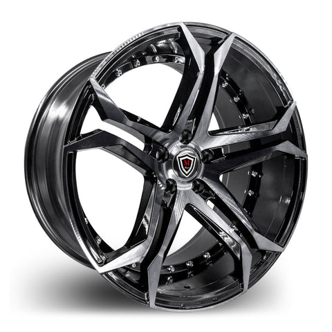 Marquee Luxury Wheels - M3284 Gloss Black Tint Face 20x9