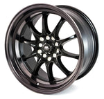 MST Wheels - MT11 Gloss Black Matte Black Lip 16x8