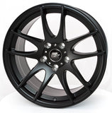 MST Wheels - MT30 Matte Black 17x9