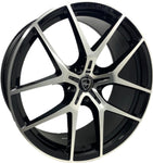 Elegant Wheels - E017 Gloss Black Machined Face 20x8.5