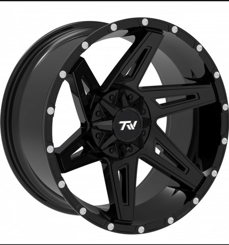 TW Wheels - T4 Gloss Black 20x10