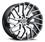Luxxx Wheels - LUXLE6 Gloss Black Machined Face 24x9
