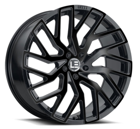 Luxxx Wheels - LE5 Gloss Black 22x10.5