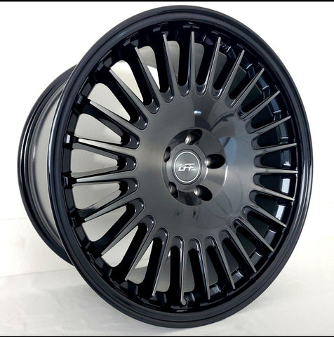 Luxxx Wheels - LFF03 Brushed Titanium Black 20x9