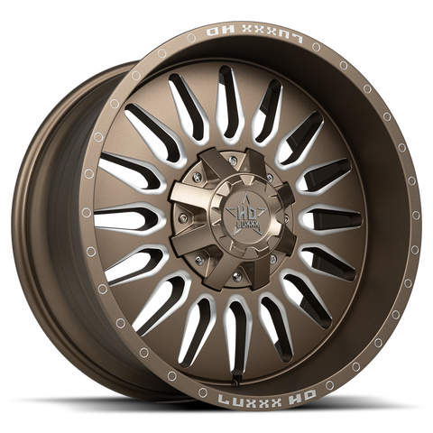 Luxxx Wheels - HD24 Satin Bronze Milled 20x10