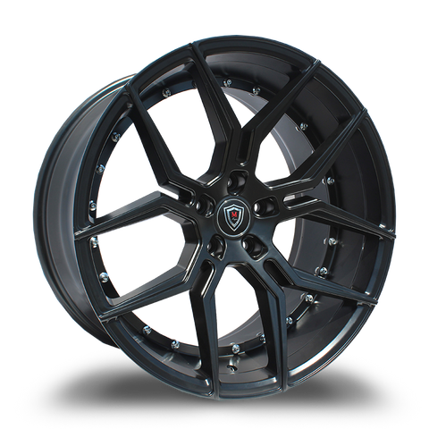 Marquee Luxury Wheels - M1000 Satin Black 20x10.5